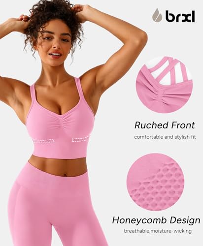 Image of BRXL Sports Bras for Women Crisscross Back Workout Gym Sport Bra