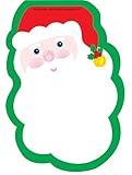 WONDERFUL TEACHING TOOL- Make word cards, shaped books and game parts with these cute Santa Face notepads. Ideal for Christmas vocabulary books, creative writing activities and Christmas Wish Lists, student name tags on desks or classroom items, clas...