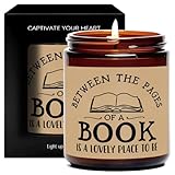 Regalos Para Mujer Velas Aromáticas Profesora Hombre Regalo Cumpleaños Profesores Aniversario Pareja Mejor Amiga Abuela Madre Vela Hermana Amante De La lectura Lavanda Scented Candles