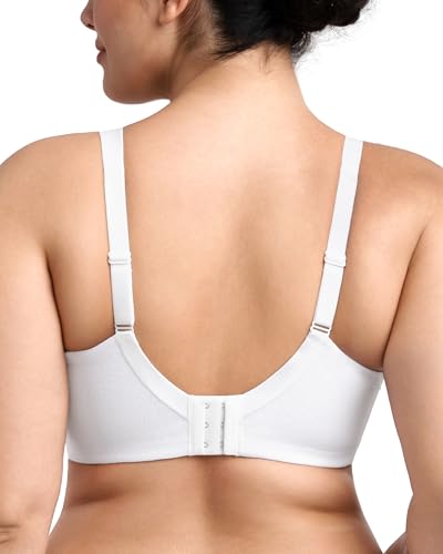 Image of HSIA Minimizer Bras for Women Plus Size, Full Coverage Coolcomfort T Shirt Unlined Bra with Underwire for Heavy Breast