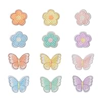 Patchs à Repasser Lapin - Lot De 120 - 12 Couleurs - Pour Vêtements, Sacs, Jean - Réparation Et Décoration