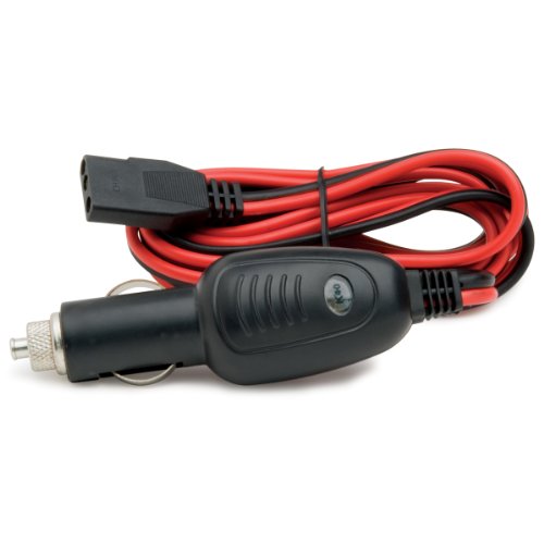 K40 K403CBPP 2-Wire 15A 3-Pin CB Power Cord with 12V Cigarette Lighter Plug