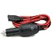 K40 K403CBPP 2-Wire 15A 3-Pin CB Power Cord with 12V Cigarette Lighter Plug