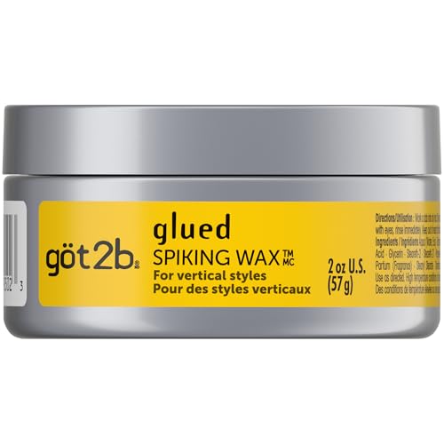 got2b glued spiking hair wax fierce holding power 2 oz