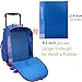 yodo Zoo 3-Way Kids Suitcase Luggage or Toddler Rolling Backpack with wheels, Medium Shark