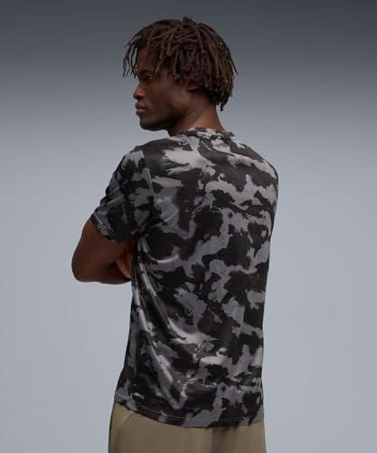 M TAD Essentials AOP Tee Puma schwarz – Ansicht 3