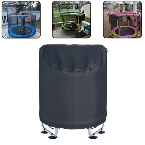 Bâche de trampoline résistante à la neige avec bordures renforcées de sécurité