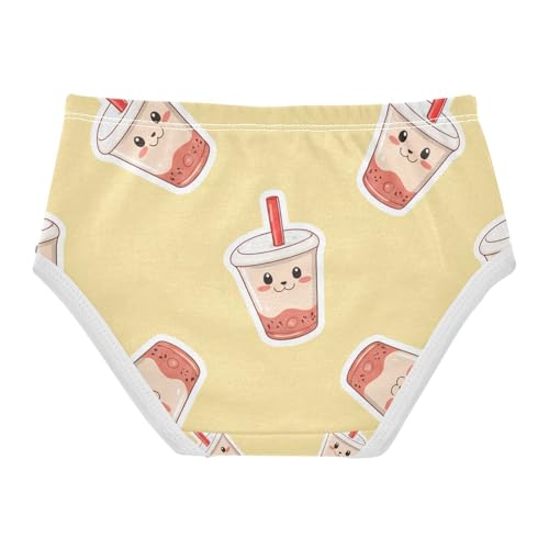 Kawaii Bubble Tea Toddler Girls's Underwear 2T 202c11332
