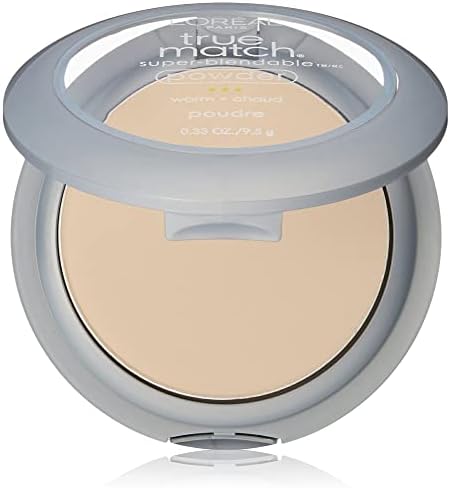 L'Oréal Paris True Match Super-Blendable Powder, W1 Porcelain (Warm) 0.33 Oz