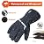 Heated Gloves 7.4V 3200mAh Waterproof Rechargeable Electric Gloves for Men Women with Touchscreen 5 Heating Temperature Adjustable for Winter Outdoor Work Skiing Hiking Hunting Camping Fishing