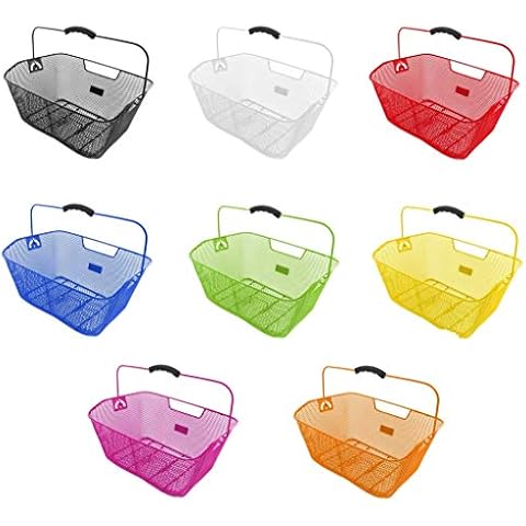 M-Wave Green Steel Wire Bike Basket Cover