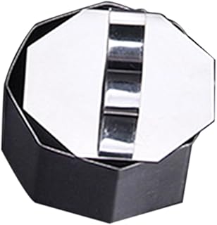 OFFSCH Mold with Press Small Cake Rings Cake Ring Mold Mini Baking Ring Baking Rings Round Cake Pastry Mold Rings Circle C...