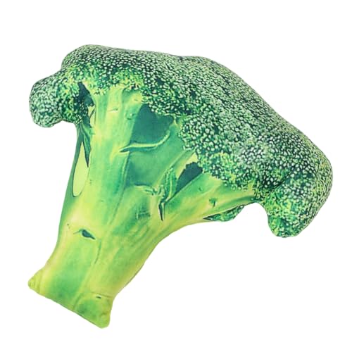 Oreiller brocoli coussin végétal décoratif peluche légumes coton PP