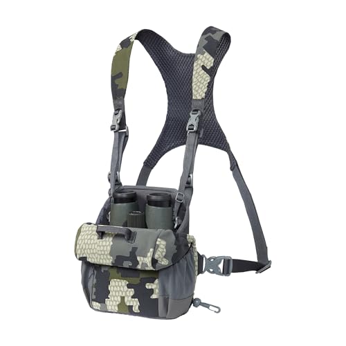 KUIU PRO Bino Harness – Waterproof, Adjustable, One-Hand Lid, Custom Foam Shims, Hydration Rig Compatible Binocular Harness