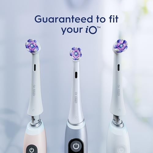 Image of Oral-B iO Series Ultimate Clean Electric Toothbrush Replacement Brush Heads for an Oral-B Electric Toothbrush, 4 Count, White