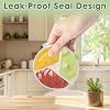 Snack Pack Containers, 50pcs Reusable 3-Compartment Microwave-Safe Snack Containers with Lids, Leakproof Plastic Food Storage for Meal Prep, Portion Control, Travel, Office, Camping