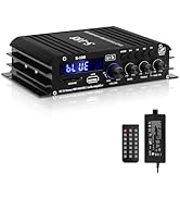 Amazon.com: AK-380 USB SD BT.C FM AUX Audio Power Amplifier 2.0 CH