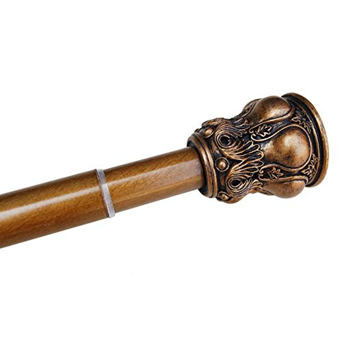 Barre de douche télescopique en métal au style rétro et finitions de caractère