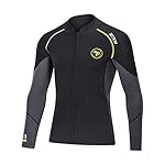 ZCCO Traje de Neopreno de 1,5 mm para Hombre, con ...: Traje de neopreno superior 90% neopreno + 10% nailon: esta chaqueta de neopreno para hombre está hecha del mejor neopreno SCR, lo que hace que el traje de neopreno sea más elástico, cómodo, suave y duradero. Te ofrece un increíblemente elástico, cómo...