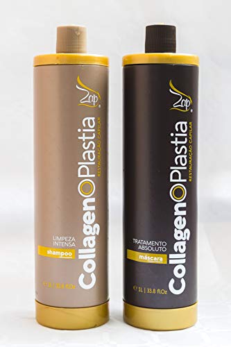 Tratamiento de alisado brasileño ZAP CollagenOPlastia con queratina