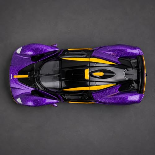Image of Wizplex CCA Officially Licensed Aston Martin Valkyrie 2024 1:64 Scale Die Cast Metal Car - Collectible Alloy Hypercar with Free-Rolling Wheels, Display Showpiece for Kids 3+ & Car Enthusiasts