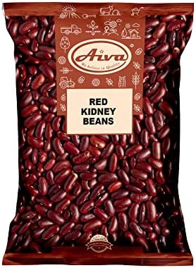 AIVA - Dark Red Kidney Beans | 4 lb (1.814 kg) | (100% Natural and Vegetarian) | Rich in Fiber & Potassium