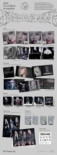 Armageddon - My Power Version - Random Cover - incl. Photobook, Tattoo Sticker, Folded Poster, Postc