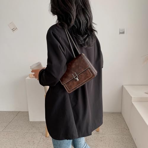 Image of Travistar Crossbody Bags for Women Small Handbags PU Leather Shoulder Bag Purse Evening Bag Quilted Satchels with Chain Strap