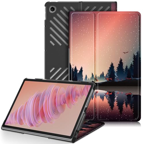 TOPCASE Case Compatible with Lenovo Tab Plus Tablet (TB351FU) 11.5 Inch 2024 Cover, Ultra Leather Stand Protective Case Function, Twilight