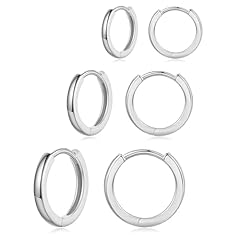 Glossy, White Gold 8mm 10mm 12mm