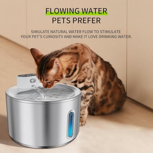 Fuente Automática para Agua de Gato con 4L y Batería miniatura 3
