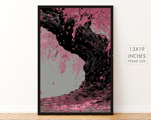 Image of Gamya Framed Japan Samurai Theme Wall Painting Posters For Office, Living Room, Bedroom Wall Decor - Japanese Japandi Samurai Aesthetic Room Decor (Resting Samurai (Black Frames), 13x19 Inches, Framed)