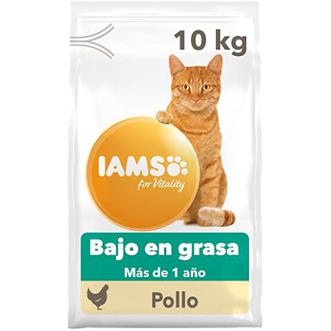 IAMS for Vitality Bajo en Grasa con Pollo Fresco para Gatos Adultos y de Edad Avanzada Cover