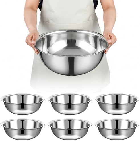 TREEHAC Stainless Steel Mixing Bowls - Thumbnail 3