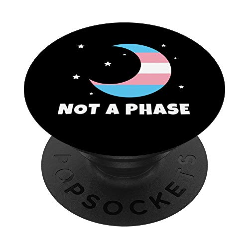 Divertente LGBTQ Transgender Moon Trans Pride Bandiera Regalo Uomo Donna PopSockets PopGrip Intercambiabile