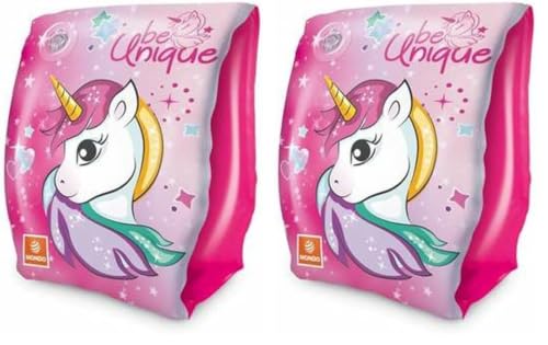 Mondo Toys - Unicorn Arm Bands - Manguitos para niños - Material PVC - Apto para niños de 2 a 6 años con Peso 6-20 kg - 16937 (Paquete de 2)