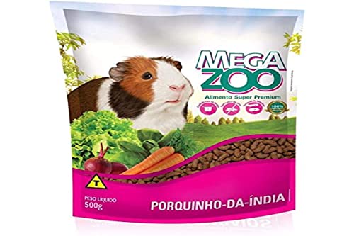 Megazoo Ração Megazoo Extrusada Porquinho-Da-India 500G