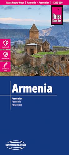 Armenia Map 1:250,000 Scale - Waterproof And With Real Photos (World Mapping Project): Reiß- Und Wasserfest (World Mapping Project)