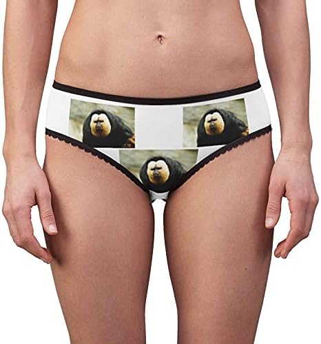 Pithecia Pithecia Panties, Pithecia Pithecia Underwear, Briefs, Cotton Briefs, Funny Underwear, Panties For Women