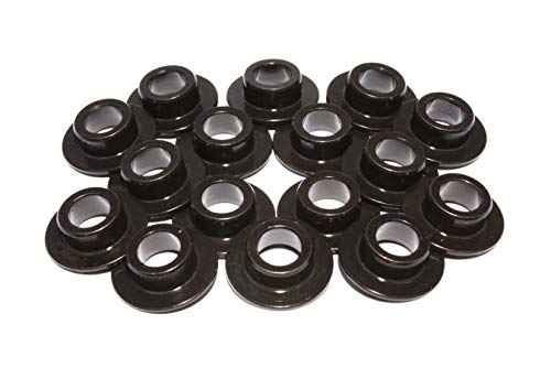 Image of COMP Cams 787-16 7 Degree Steel Retainer Set of 16 11 /32 inch Valve w / 26915 /26918 Beehive Springs, Black