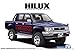 Aoshima 1/24 Scale The Cars Series No.20 LN107 Hilux Pick up Double cab 4WD 1994 - Plastic Model Building Kit # 5228