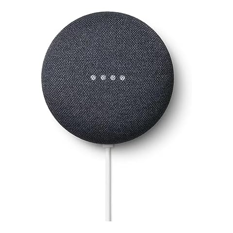 Google Nest Mini 2nd Generation Smart Speaker with Google Assistant - Charcoal Cover