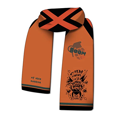 Jiumaocleu My Hero Academia Bufanda MHA Merch suave y cálida