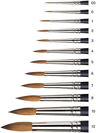 Winsor and Newton Artists Watercolour Sable Brush Round Size 1