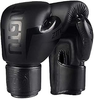 ZTTY Boxing Gloves Kickboxing Muay Thai Punching Bag MMA Pro Grade Sparring Training