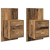 【Solution stylée et pratique】 Le cabinet mural est astucieux pour optimiser l'espace, réunissant fonctionnalité et style. Son design s'intègre facilement dans n'importe quelle déco, alliant modernité et rusticité. Parfait pour garder tout organisé, il offre un look épuré grâce au bois d'ingénierie.