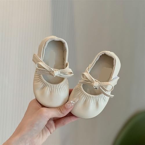 Children's shoes, summer children's shoes, soft soled leather shoes, bow shaped walking shoes4