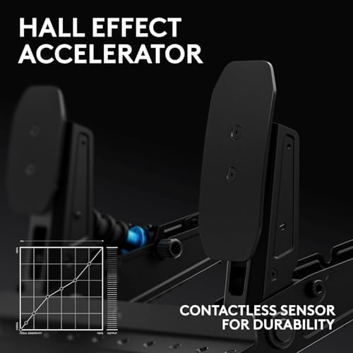 Image of Logitech G RS50 Racing Wheel System - 8Nm Direct Drive Base, RS Wheel Hub with 13 Buttons, 11 inch Round Wheel + RS Pedals - Sim Racing Pedals with 75 kg Load Cell, Modular Design, for PS5 /PS4 /PC - Black