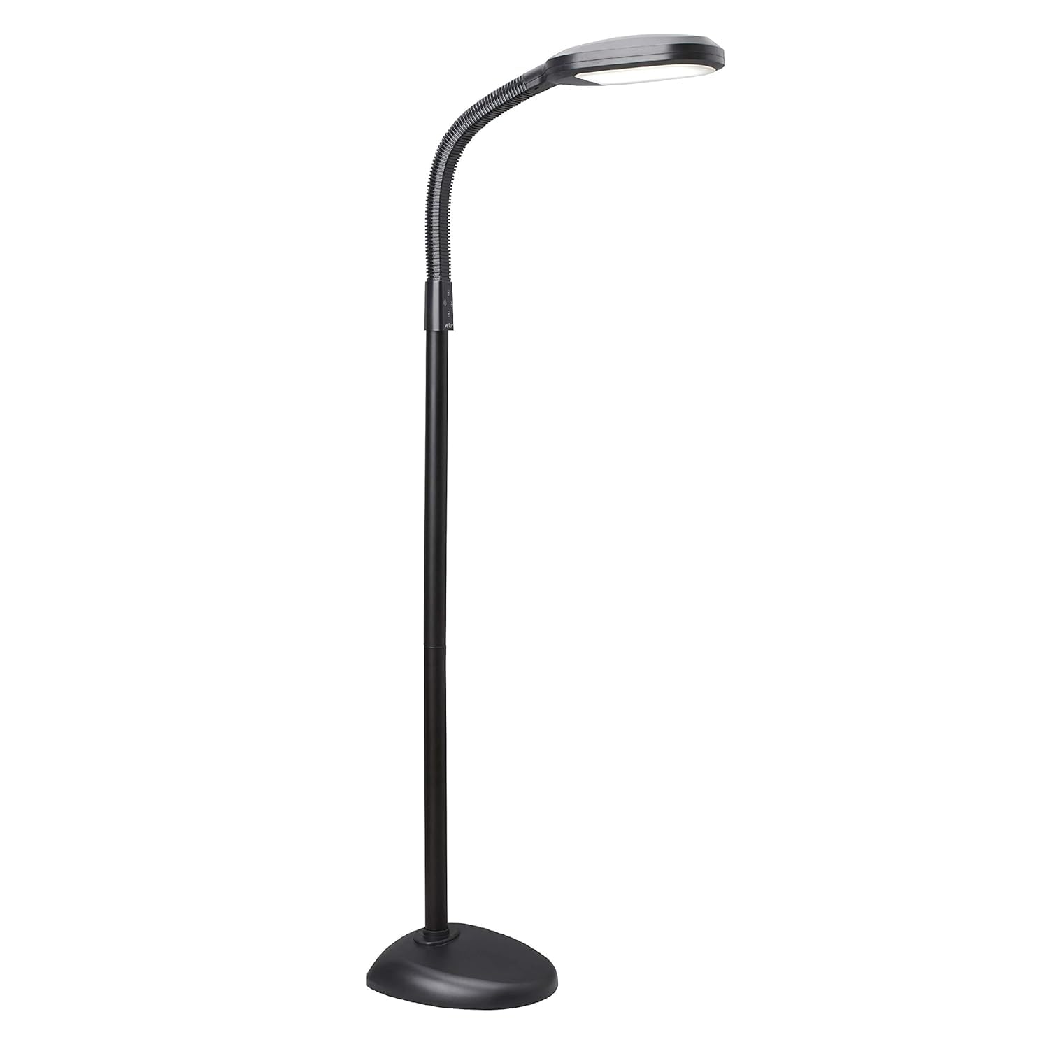 Tattoo Gizmo LED Floor Lamp for Living Room, Modern Standing Lamp with Flexible Neck, Adjustable Reading Light, Eye-Care LED, Energy Efficient Floor Lamp for Bedroom, Office & Study-image-2