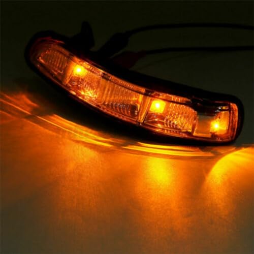 Luz lateral izquierda Mercedes W211 de alta resistencia para espejo retrovisor CLS 3